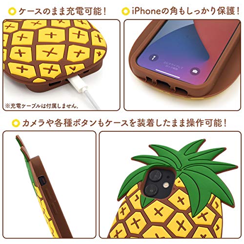 Amazon.co.jp: iPhone 12 mini ケース パイナップル トロピカル